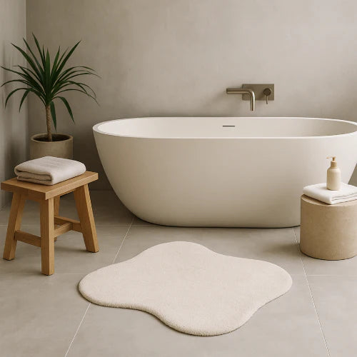 Tapis de bain pour salle de bain moderne : les tendances 2025