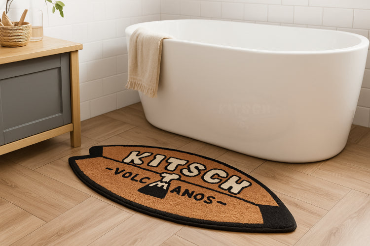 Tapis de bain planche de surf VOLCANOS