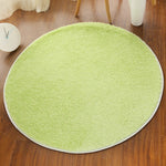Tapis de bain rond vert anis - Vignette | Douceur De Bain