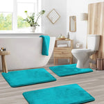 Tapis de bain turquoise - Vignette | Douceur De Bain