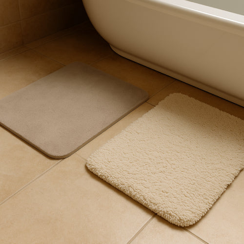 Tapis absorbant vs tapis coton classique : lequel est meilleur ?