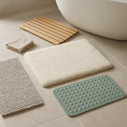 Les meilleurs tapis de bain pour salle de bain familiale