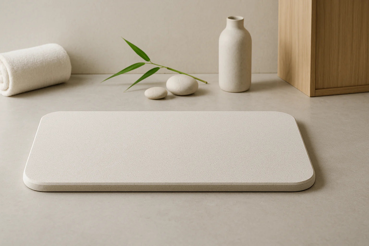 Tapis de bain diatomite