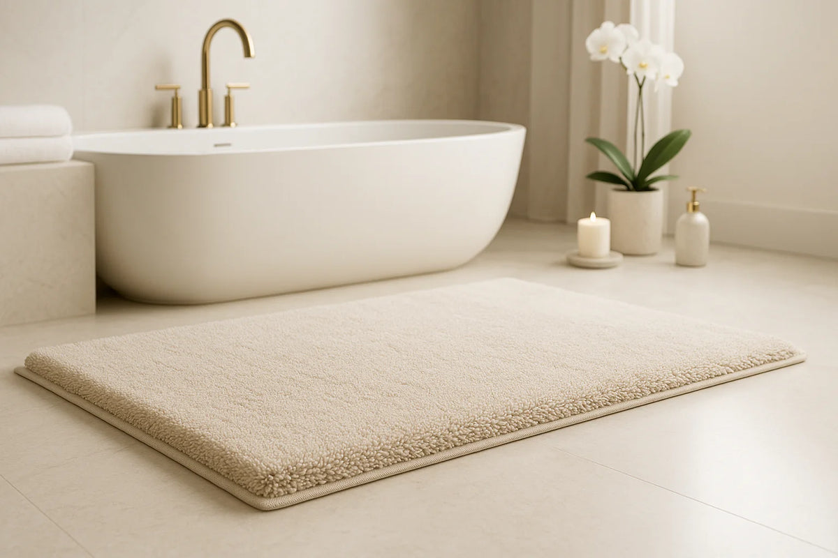 DEXI Tapis de Bain 44 x 76 cm, Antidérapant Tapis Salle de Bain Super Absorbant, Extra Doux et Confortable pour Douche et Baignoire, Lavable en Machine, Noir DEXI Tapis de Bain 44 x 76 cm, Antidérapant Tapis Salle de Bain Super Absorbant, Extra Doux et Confortable pour Douche et Baignoire, Lavable en Machine, Noir