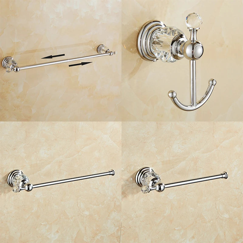 Accessoires Muraux Dorés Style Palace  gris 