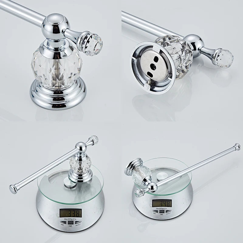 Accessoires Muraux Dorés Style Palace  pierre 