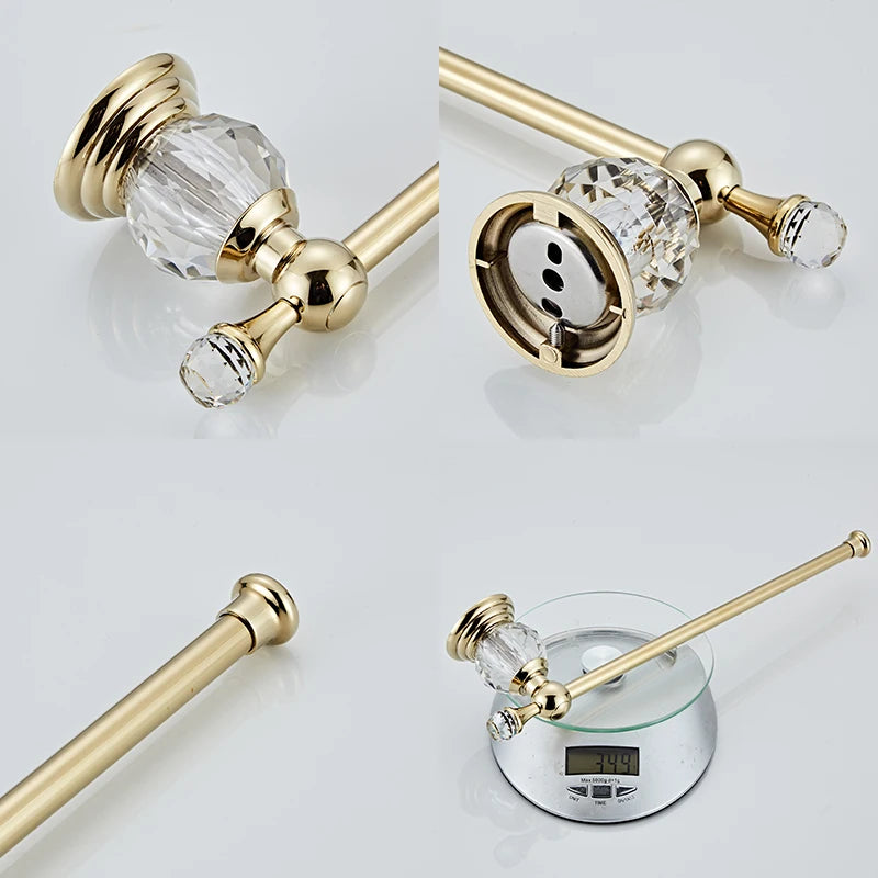 Accessoires Muraux Dorés Style Palace  poid