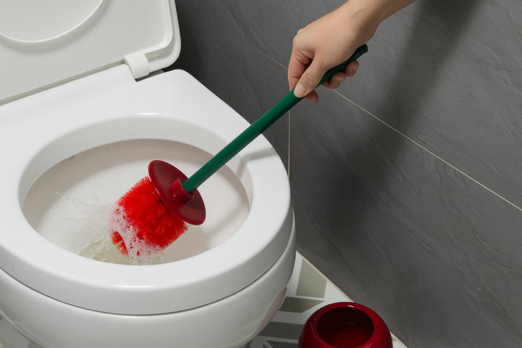 Brosse WC Cerise Design savon 