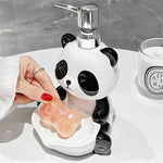 Distributeur de Savon Panda avec Porte-Savon - Vignette | Douceur De Bain
