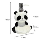 Distributeur de Savon Panda avec Porte-Savon - Vignette | Douceur De Bain