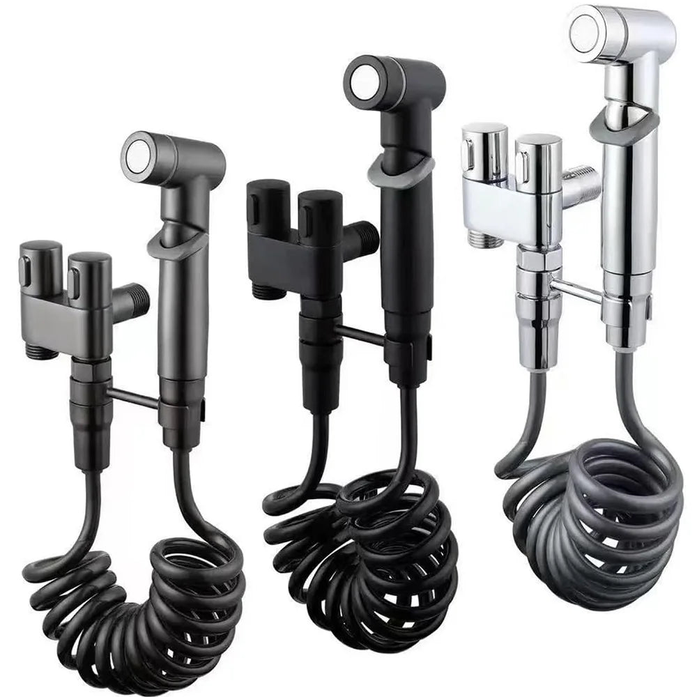 Douchette WC Hygiène Intime fond blanc 