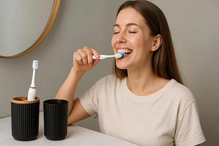 Ensemble accessoires salle de bain 6 pièces  femme 