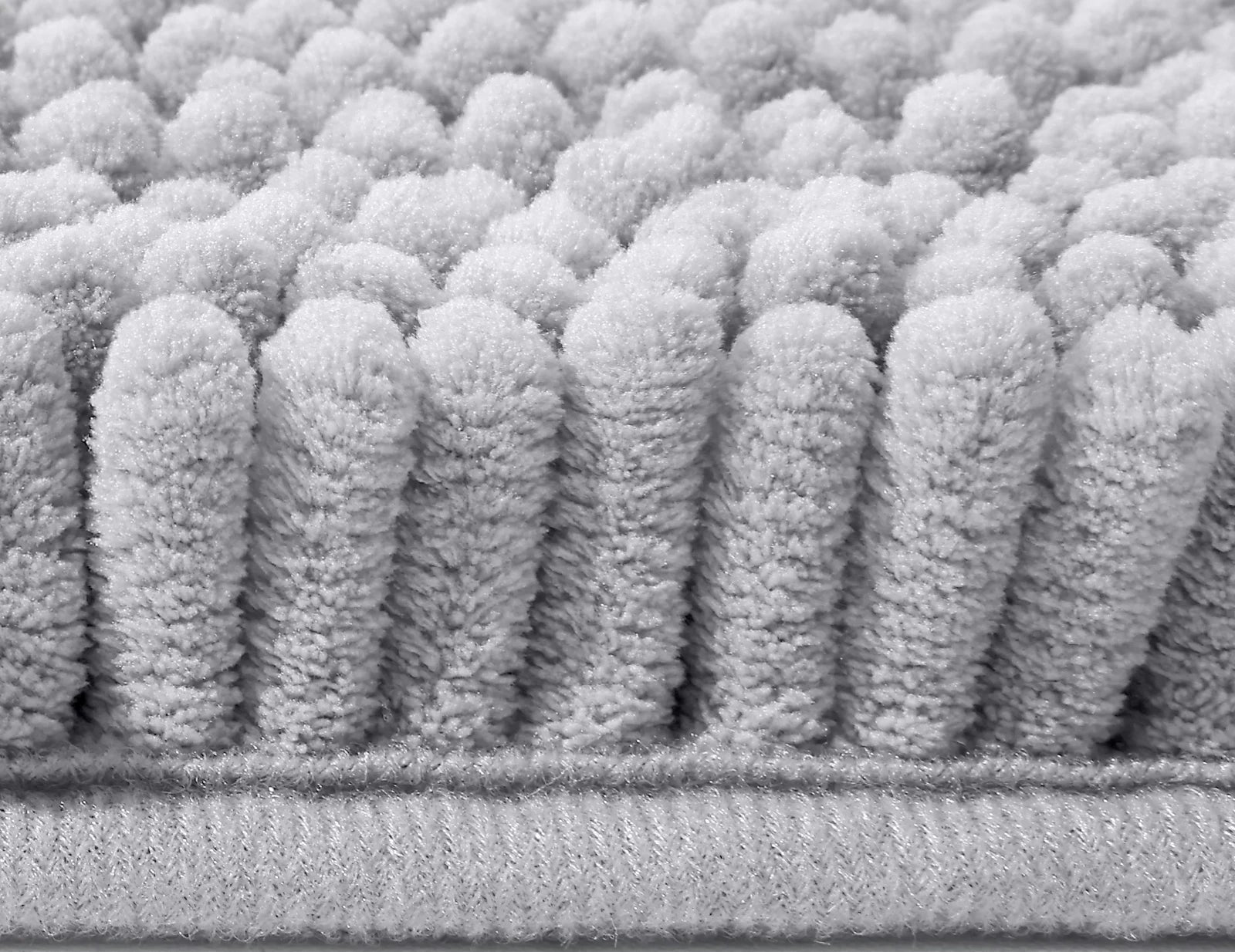 Grand tapis de bain blanc lavable 