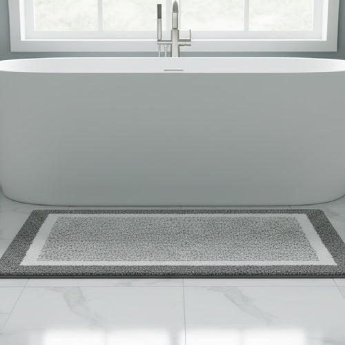 Long tapis de bain sol