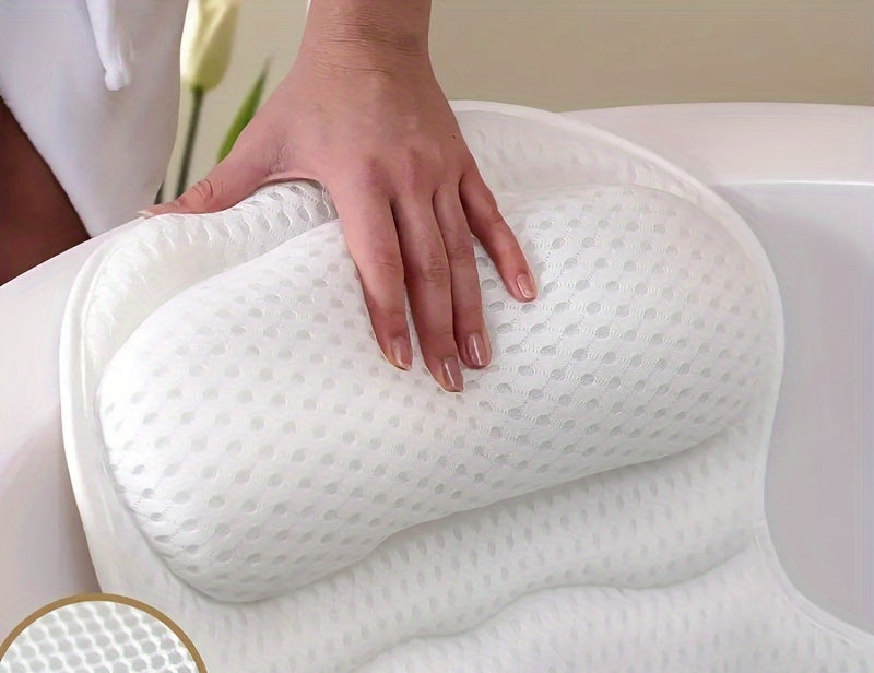 Oreiller de Baignoire en Forme de Méduse  main 