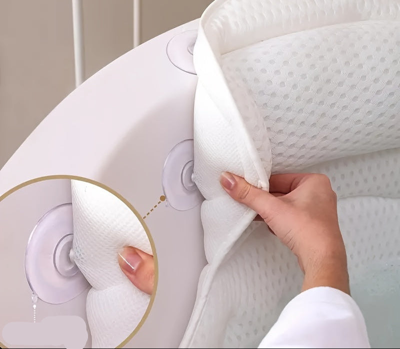 Oreiller de Baignoire en Forme de Méduse ventouse 