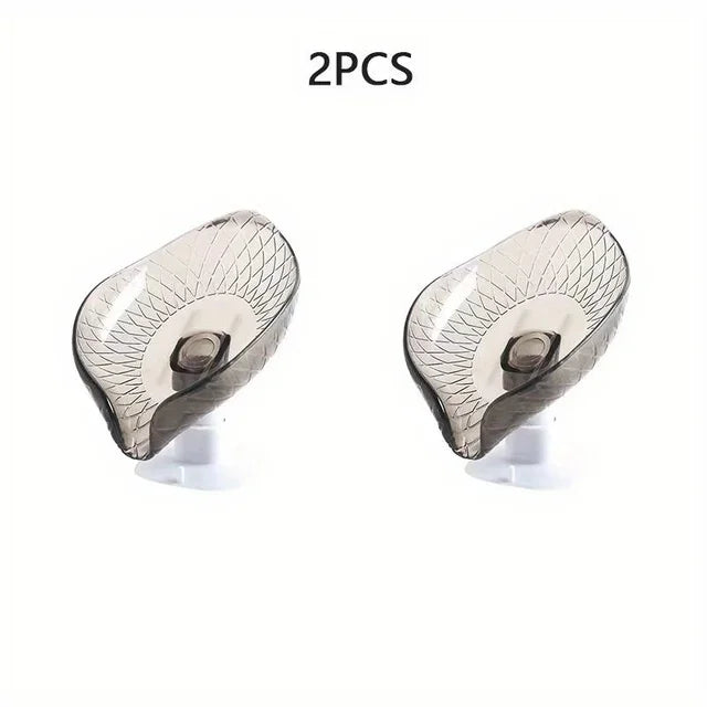 Porte-Savon Anti-Égouttement à Drainage Rapide transparent 