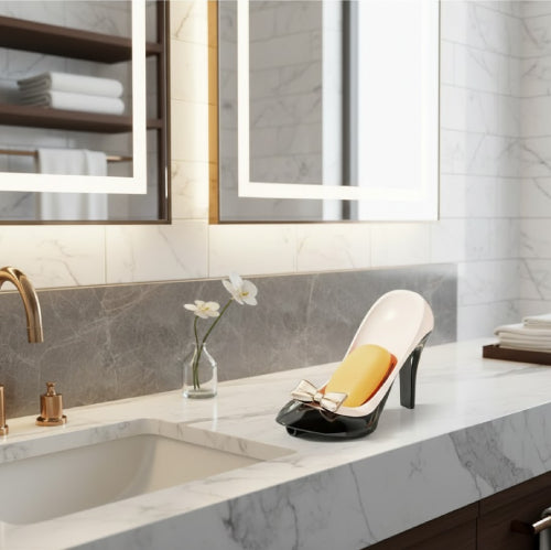 Porte-Savon Chaussure à Talon lavabo 