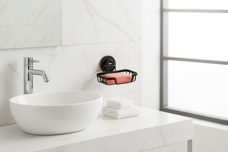 Porte-Savon Mural avec Ventouse Puissante savon 