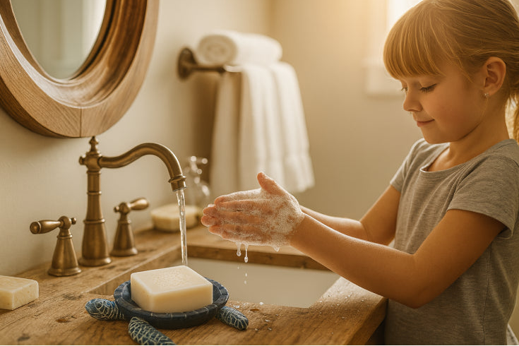 Porte-Savon Tortue Design fille 