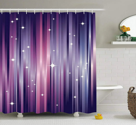 Rideau De Douche Aubergine