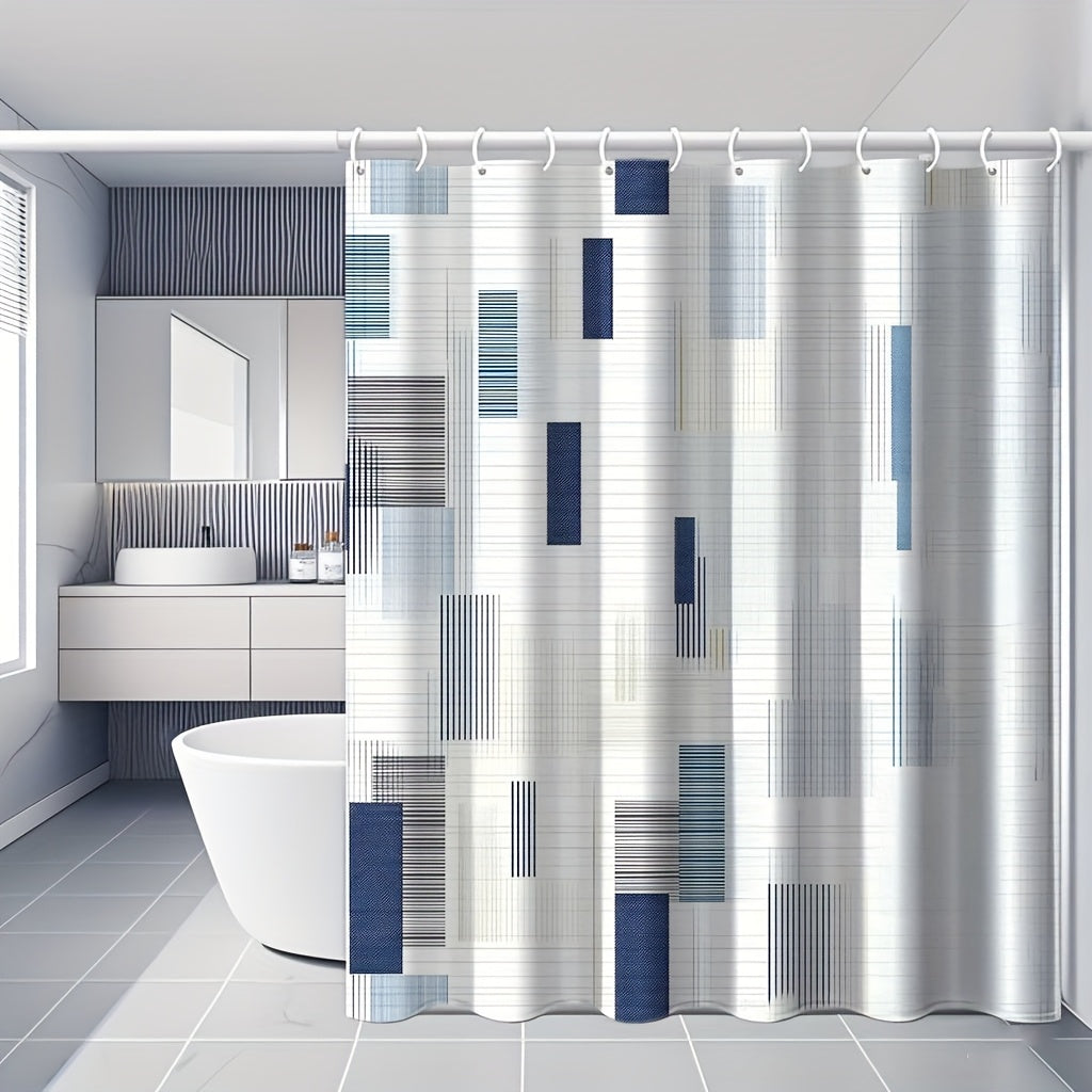 Rideau De Douche Extra Long baignoire 