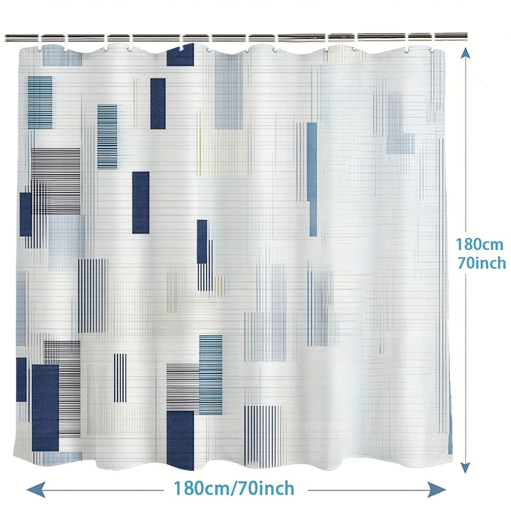 Rideau De Douche Extra Long carrée 