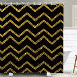 Rideau De Douche Or - Vignette | Douceur De Bain