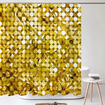 Rideau De Douche Or - Vignette | Douceur De Bain