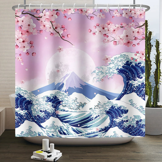 Rideau de Douche Japonais