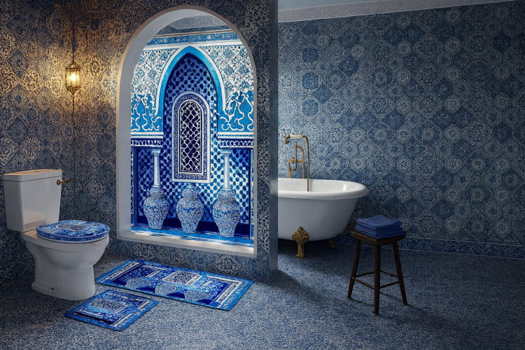 Rideau de Douche Style Marocain  hammam 