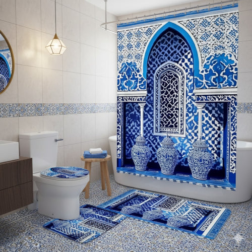 Rideau de Douche Style Marocain sol 