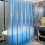 Rideau de Douche Transparent Bleu - Vignette | Douceur De Bain