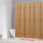 Rideau de Salle de Bain  Bambou - Vignette | Douceur De Bain