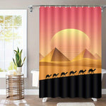 Rideau de bain les pyramides - Vignette | Douceur De Bain