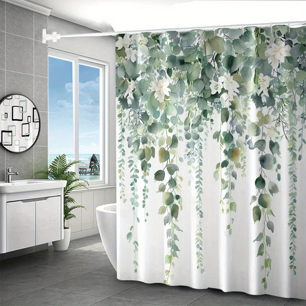 Rideau de douche Cascade de fleurs