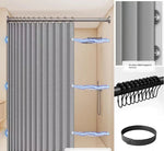 Rideau de douche en lin - Vignette | Douceur De Bain