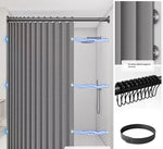 Rideau de douche en lin - Vignette | Douceur De Bain