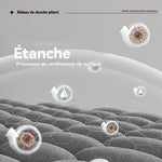 Rideau de douche en lin - Vignette | Douceur De Bain