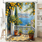 Rideau de douche méditerranéen - Vignette | Douceur De Bain