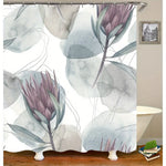 Rideau et Tapis Floraux Élégance Royale - Vignette | Douceur De Bain