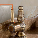 Robinet de Salle de Bain Vintage en Laiton Antique - Vignette | Douceur De Bain