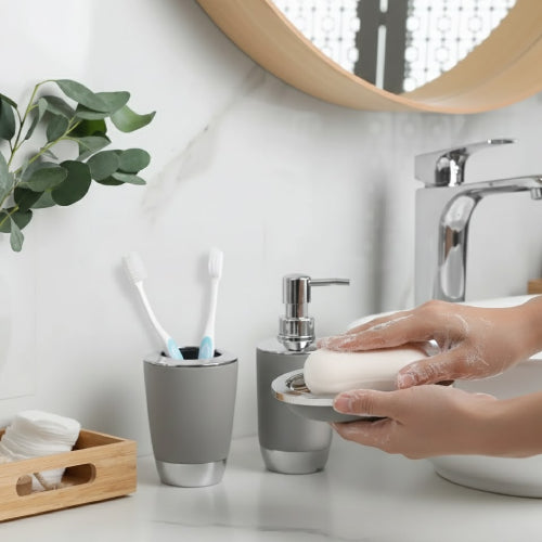 Set d’Accessoires de Salle de Bain Moderne savon 