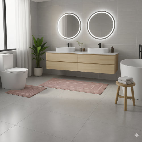 Tapis absorbant pour baignoire lavabo