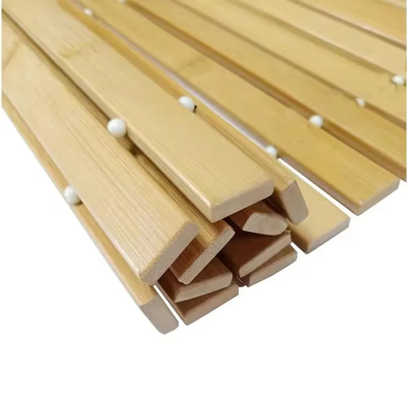 Tapis caillebotis salle de bain détails