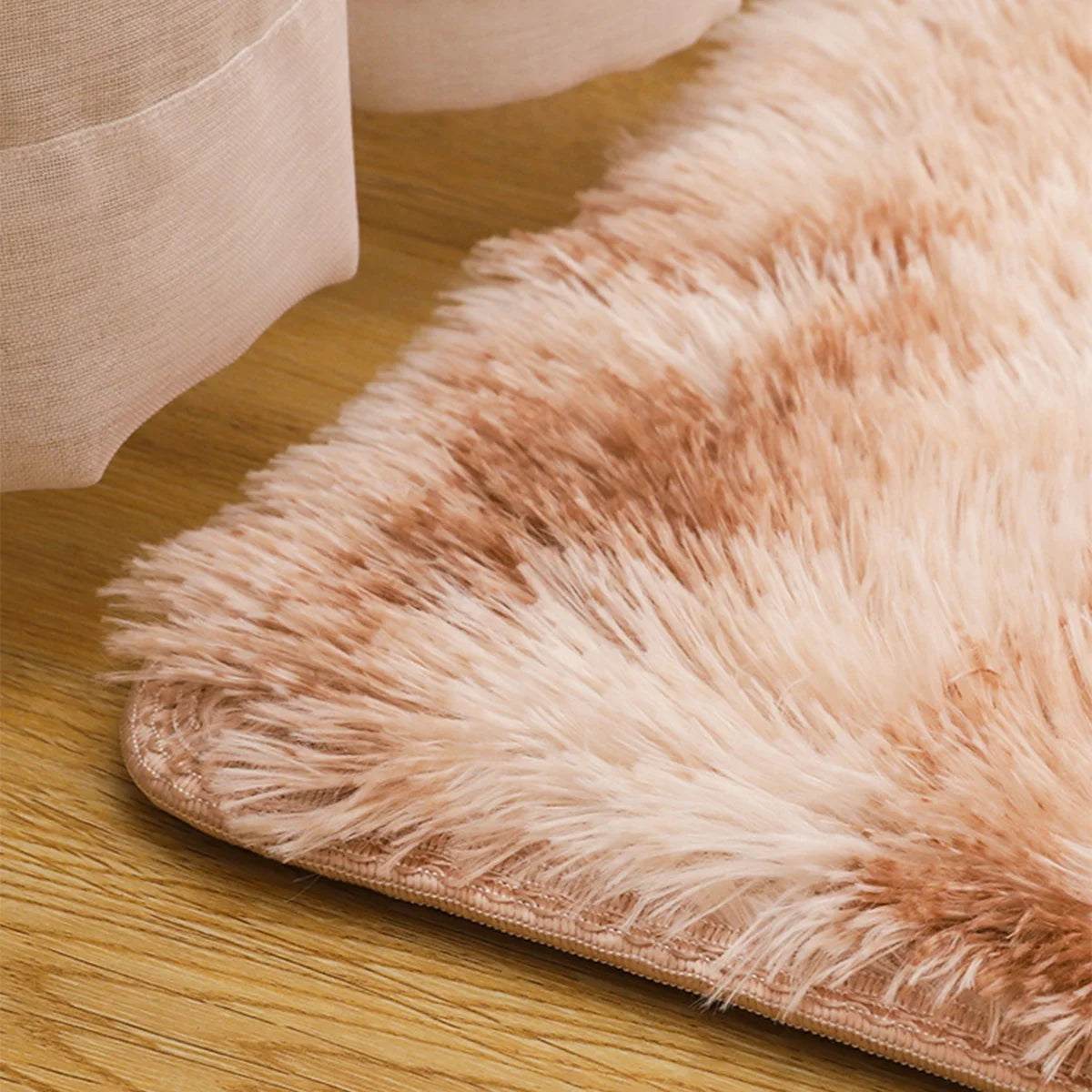 Tapis de Bain Incurvé Gris détail