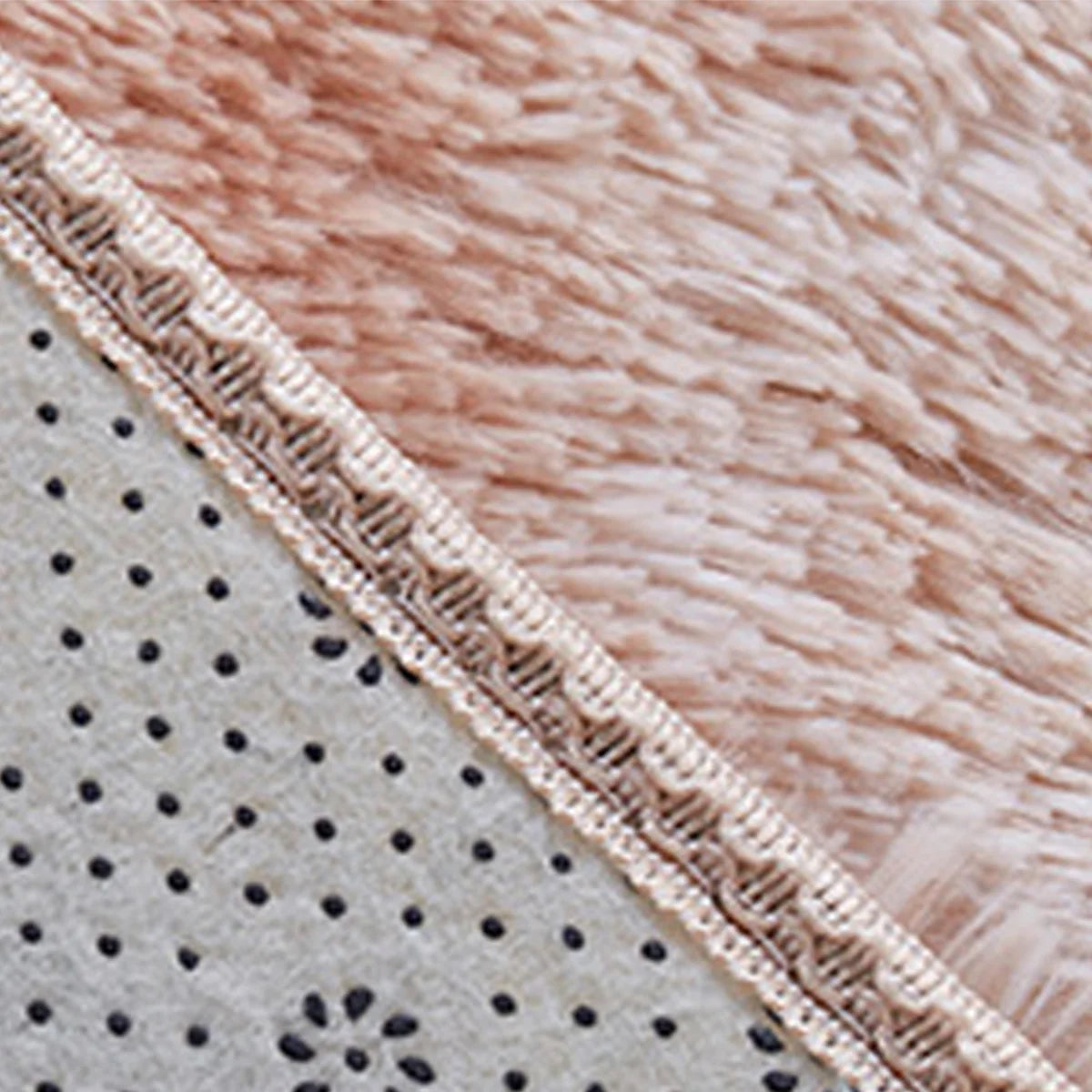 Tapis de Bain Incurvé Gris peluche 