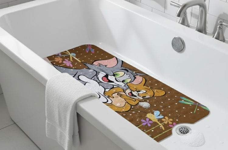 Tapis de Bain Vintage Tom et Jerry savon 