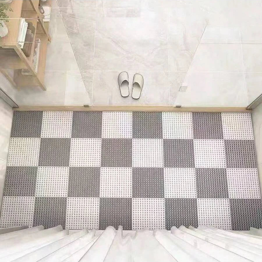 Tapis de Douche Modulable Antidérapant vitre 