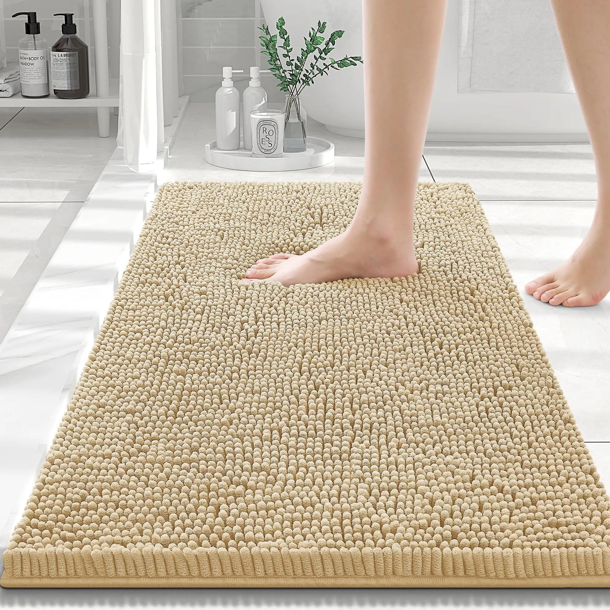 Tapis de bain 60X90 camel